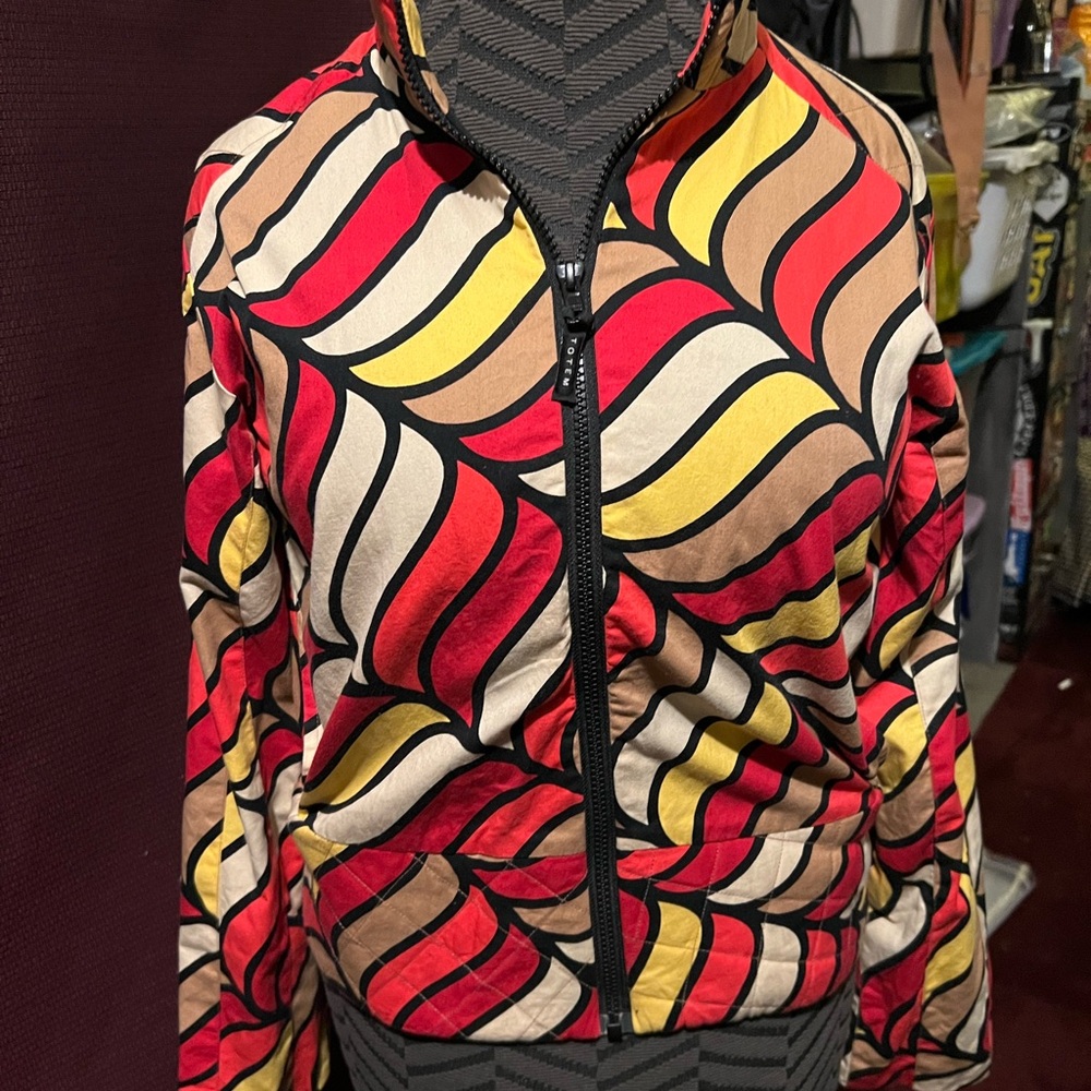Retro colorful abstract Totem Jacket